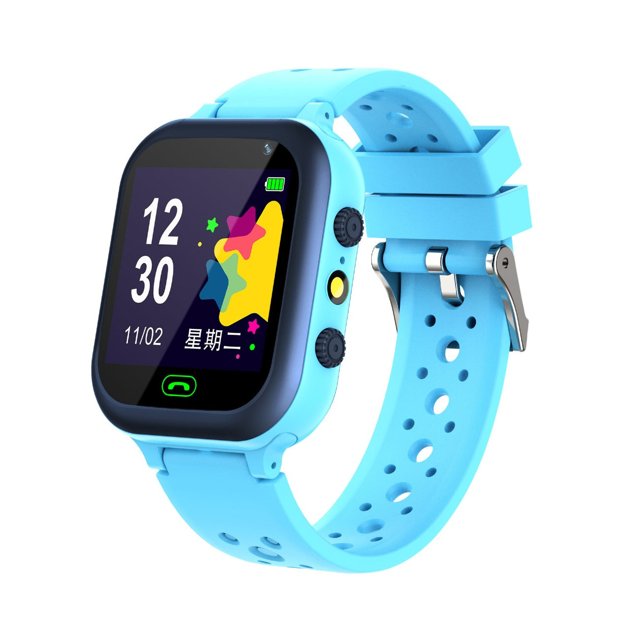 Q15 Kids Smartwatch with GPS Tracking, Two-Way Calling & SOS Button – Waterproof & Kid-Friendly