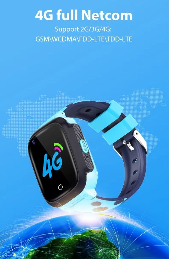 Q15 Kids Smartwatch with GPS Tracking, Two-Way Calling & SOS Button – Waterproof & Kid-Friendly