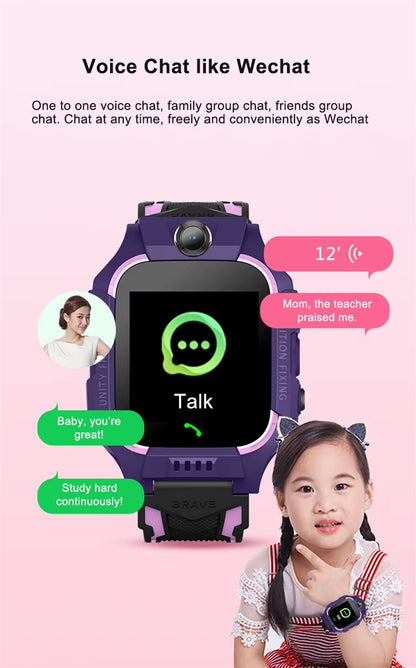 Q19 Kids Smart Watch - GPS Tracking & SIM Card Slot