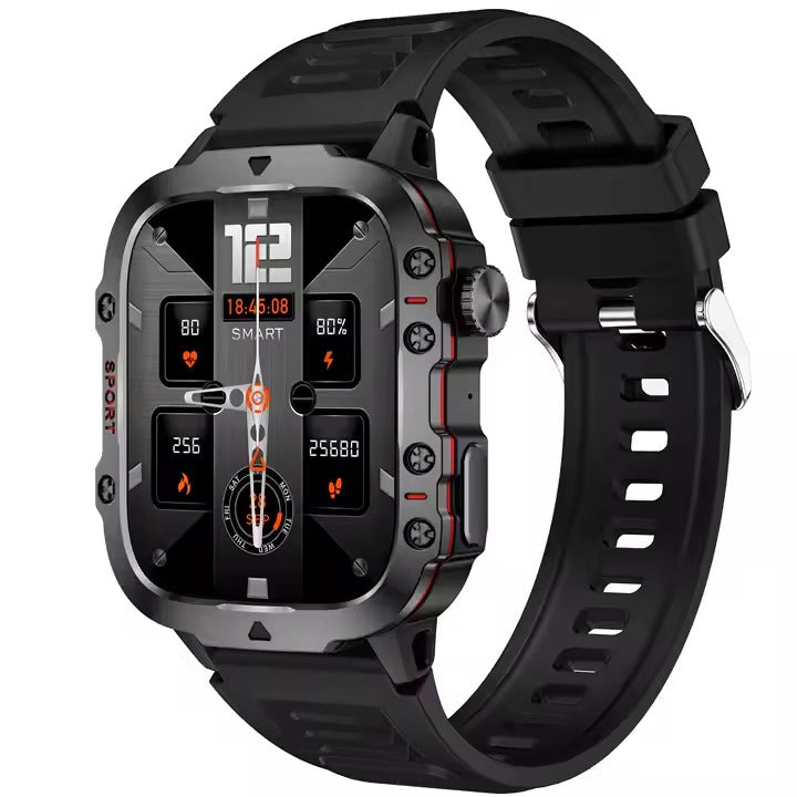 QX11 Smart Watch – 1.96" HD, BT Call, 420mAh