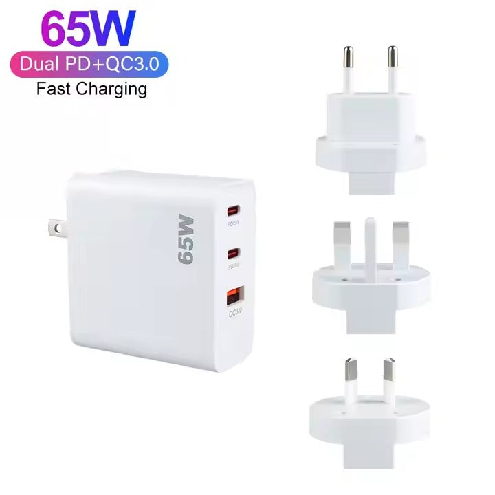 Remax 65W  USB C Fast Charging Power Adapter for Notebook Mobile Phone. - Veritas Electronics Kenya