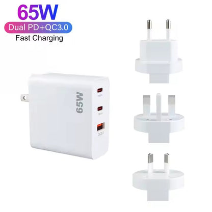 Remax 65W  USB C Fast Charging Power Adapter for Notebook Mobile Phone. - Veritas Electronics Kenya
