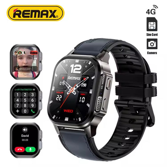 Remax Watch19 AMOLED Smartwatch – Premium 4G Smartwatch with SIM Card
