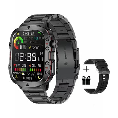 COTAUL KM01 Outdoors Sports Smart Watch  1.96 Full Touch Screen,  Fitness Tracker, Bluetooth Call - Veritas Electronics Kenya
