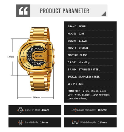 SKMEI #2298 Luxury Men's Watch