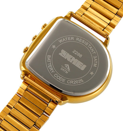 SKMEI #2298 Luxury Men's Watch – Waterproof Steel Wristwatch | Nairobi Kenya - Veritas Electronics Kenya