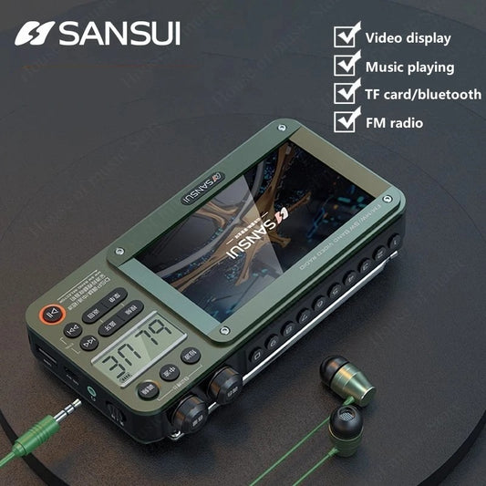 Sansui F50 Portable Multi-band Radio