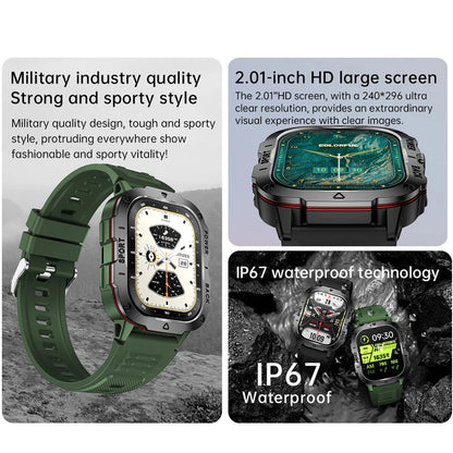 COTAUL KM01 Outdoors Sports Smart Watch  1.96 Full Touch Screen,  Fitness Tracker, Bluetooth Call - Veritas Electronics Kenya