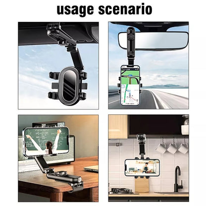 Universal Dashboard Clip Phone Holder – Secure, Adjustable & Hands-Free Car Mount