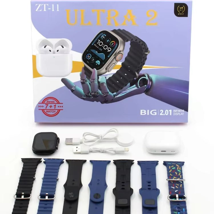 ZT-11 Ultra2 Smart Watch  Black 