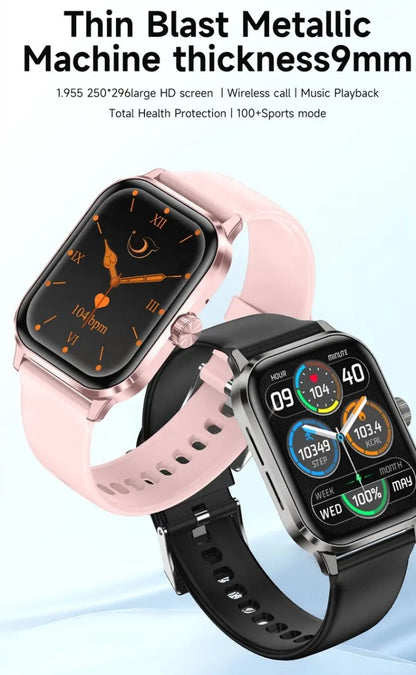 ZW9 MAX Smart Watch for Women Black with Silicone Strap – Fitness Tracker – Kenya