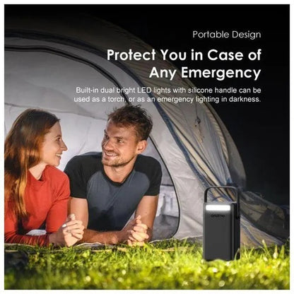 Oraimo PowerBox 500 OPB-P500QN – 50,000mAh 22.5W Fast Charging Power Bank (4-Port, USB-C IN/OUT, Digital Display)